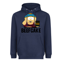 Navy beefcake Heavyweight Hoodie - artisFamous