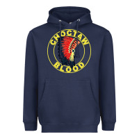 Navy choctaw blood Heavyweight Hoodie - artisFamous