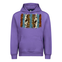 Tulip tool leather leopard cowhide backround Urban Hoodie - RanaPortraitStore