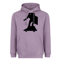 Lavender Elephant Black To Stand On Your Car Heavyweight Hoodie - artisFamous