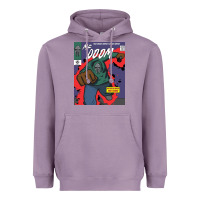Lavender Legend Magazine Heavyweight Hoodie - artisFamous