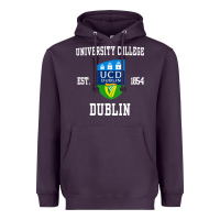 University College Dublin Heavyweight Hoodie | Teevron