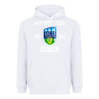 White university college dublin Heavyweight Hoodie - artisFamous