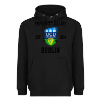 Black university college dublin Heavyweight Hoodie - artisFamous