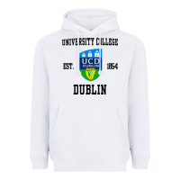 White university college dublin Heavyweight Hoodie - artisFamous