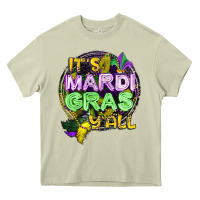 Mossy its mardi gras yall Heavy Core Tee - CowGirlArtShop