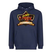 Navy ugk underground kingz Heavyweight Hoodie - artisFamous