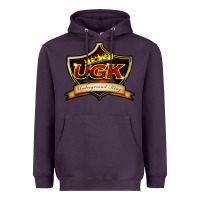 Plum ugk underground kingz Heavyweight Hoodie - artisFamous