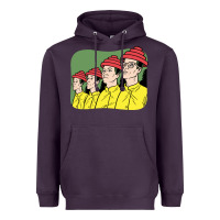 Plum Devo Heavyweight Hoodie - artisFamous