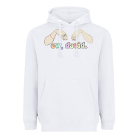 White ew david schitt's creek Heavyweight Hoodie - artisFamous