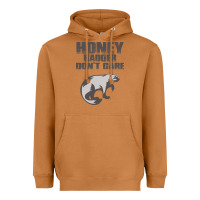 Meerkat honey badger dont care Heavyweight Hoodie - artisFamous
