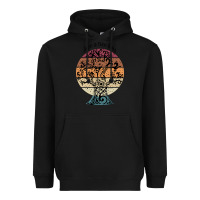 Black National love a tree day Heavyweight Hoodie - artisFamous