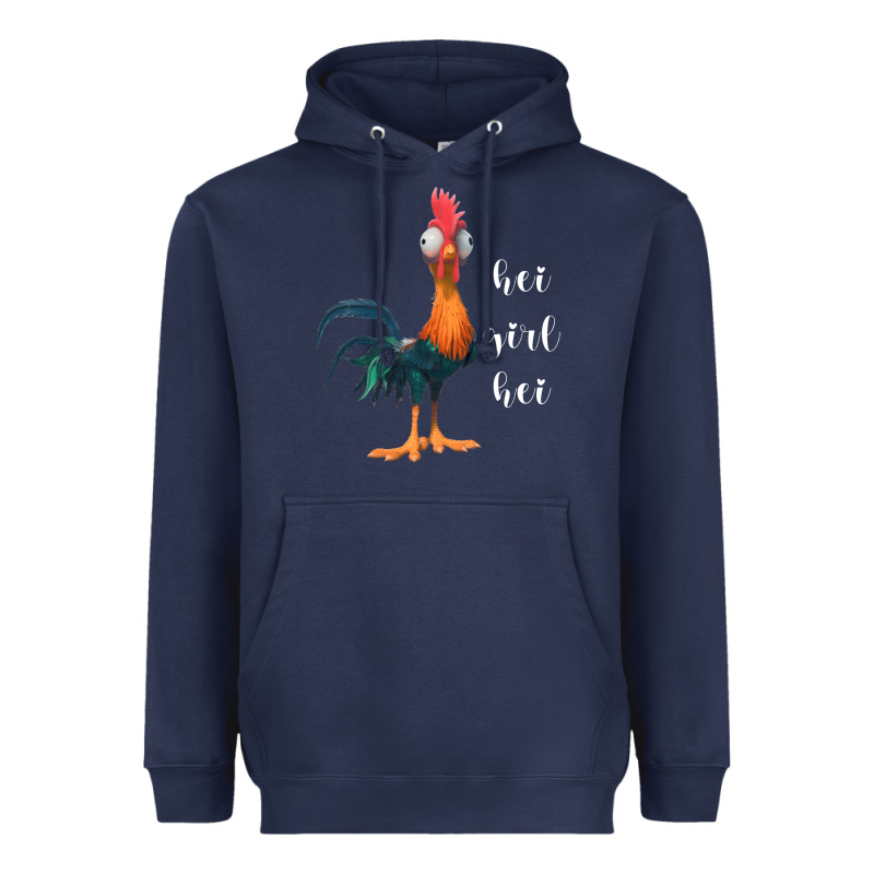 Hei Girl Heavyweight Hoodie by artisFamous | Teevron
