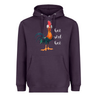 Plum hei girl Heavyweight Hoodie - artisFamous