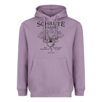 Lavender Schrute Farms - The Office Heavyweight Hoodie - artisFamous