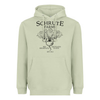 Matcha Schrute Farms - The Office Heavyweight Hoodie - artisFamous