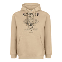 Mushroom Schrute Farms - The Office Heavyweight Hoodie - artisFamous