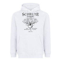 White Schrute Farms - The Office Heavyweight Hoodie - artisFamous