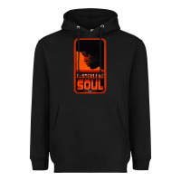 Black Fist Full Of Soul Long Record Player Heavyweight Hoodie - artisFamous