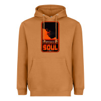 Meerkat Fist Full Of Soul Long Record Player Heavyweight Hoodie - artisFamous