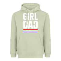 Matcha Girl Dad A True American Hero - Fathers Day Gift Heavyweight Hoodie - artisFamous