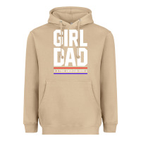 Mushroom Girl Dad A True American Hero - Fathers Day Gift Heavyweight Hoodie - artisFamous