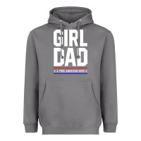 Storm Girl Dad A True American Hero - Fathers Day Gift Heavyweight Hoodie - artisFamous