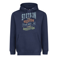 Navy Stetson Personalized Name Birthday Gift Heavyweight Hoodie - artisFamous