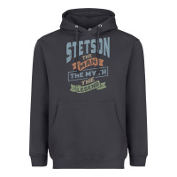 Smoke Stetson Personalized Name Birthday Gift Heavyweight Hoodie - artisFamous