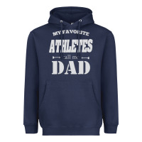 Navy coach dad t shirt   sports lover gift Heavyweight Hoodie - artisFamous
