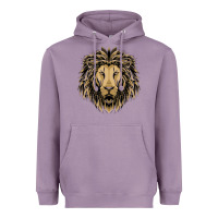 Lavender Lion t-shirt  designs Heavyweight Hoodie - artisFamous