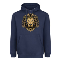 Navy Lion t-shirt  designs Heavyweight Hoodie - artisFamous
