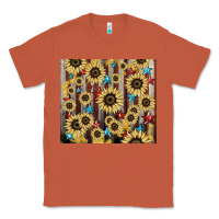 Copper America flag sunflower star tumbler Classic Tee - HowdyJamesFarm