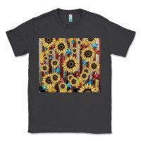 Smoke America flag sunflower star tumbler Classic Tee - HowdyJamesFarm