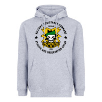 Heather Grey macv sog Heavyweight Hoodie - artisFamous