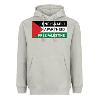 Moon Dust end is.rae.li apartheid free pales  flag  t shirt Heavyweight Hoodie - artisFamous
