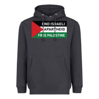 Smoke end is.rae.li apartheid free pales  flag  t shirt Heavyweight Hoodie - artisFamous