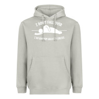 Moon Dust i don't fall over i do random gravity checks Heavyweight Hoodie - artisFamous