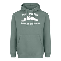 Sage i don't fall over i do random gravity checks Heavyweight Hoodie - artisFamous