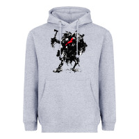 Heather Grey hunt  showdown Heavyweight Hoodie - artisFamous