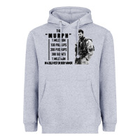 Heather Grey the murph challenge Heavyweight Hoodie - artisFamous
