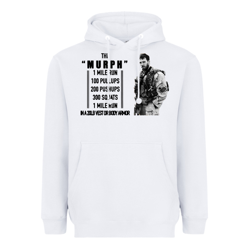 The Murph Challenge Heavyweight Hoodie by artisFamous | Teevron