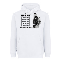 White the murph challenge Heavyweight Hoodie - artisFamous