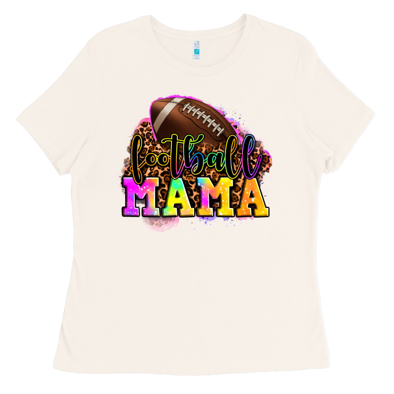 Football Mama Ladies Tee by OliviaCreatesArt | Teevron