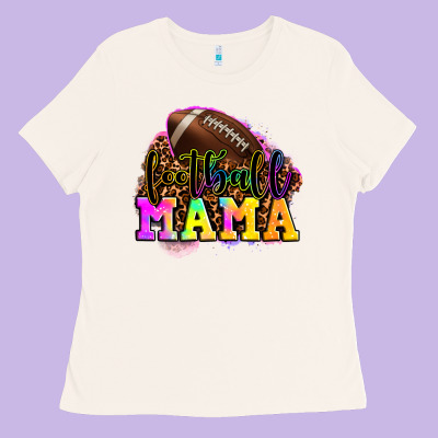 Football Mama Ladies Tee Designed By Oliviacreatesart