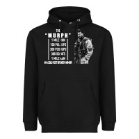Black the murph challenge Heavyweight Hoodie - artisFamous
