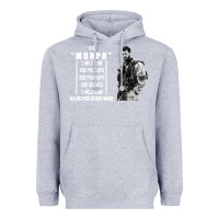 Heather Grey the murph challenge Heavyweight Hoodie - artisFamous