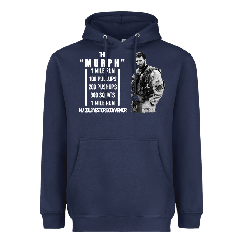 The Murph Challenge Heavyweight Hoodie by artisFamous | Teevron