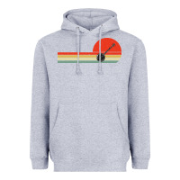 Heather Grey Banjo Bluegrass Music Traditional Musician vintage retro Heavyweight Hoodie - artisFamous