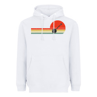 White Banjo Bluegrass Music Traditional Musician vintage retro Heavyweight Hoodie - artisFamous
